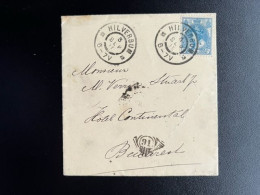 NETHERLANDS 1900 LETTER HILVERSUM TO BUCAREST 03-09-1900 NEDERLAND - Lettres & Documents
