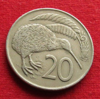 New Zealand 20 Cents 1969 KM# 36.1 *V2T Nova Zelandia Nuova Zelanda Nouvelle Zelande - Neuseeland