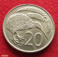 New Zealand 20 Cents 1973 KM# 36.1 *VT  Nova Zelandia Nuova Zelanda Nouvelle Zelande - Nouvelle-Zélande