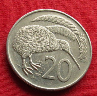 New Zealand 20 Cents 1985 KM# 36.2 *VT Nova Zelandia Nuova Zelanda Nouvelle Zelande - Neuseeland