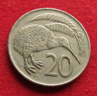 New Zealand 20 Cents 1971 KM# 36.1 *V2T  Nova Zelandia Nuova Zelanda Nouvelle Zelande - New Zealand