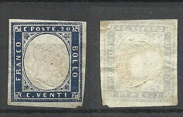 ITALY Italia Sardinia Sardinien 1862 Michel 12 (*) - Sardegna