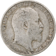 Grande-Bretagne, Edward VII, 6 Pence, 1910, TB, Argent, KM:799 - H. 6 Pence