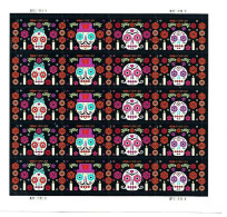 United States  , USA , US 2020 - 2021, Day Of The Dead. - Plaatfouten En Curiosa