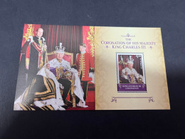 25-12-2023 (stamp) Australia (mint / Neuf) King Charles Coronation Mini-sheet - Unused Stamps