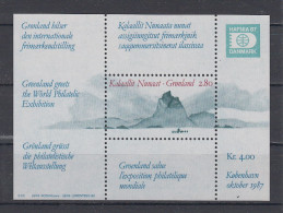 Groenlandia Nuovi:  BF  N. 2 - Blocks & Sheetlets
