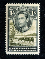 617 BCXX 1938 Scott # 131 Mlh* (offers Welcome) - 1885-1964 Protectoraat Van Bechuanaland