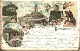 42468729 Kyffhaeuser Kaiser Wilhelm Denkmal Rothenburg Barbarossa Kyffhaeuser - Bad Frankenhausen