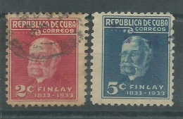 230045522  CUBA  YVERT  Nº219/220 - Used Stamps