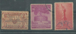 230045541  CUBA  YVERT  Nº270/273 - Used Stamps