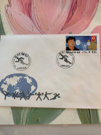 Wrestling World Championship Imperf  Korea Stamp FDC Local Official Covers - Weightlifting