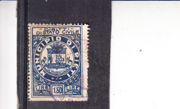 RIETI - Municipio - Marca "diritti Stato Civile" - Revenue Stamps