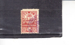 RIETI - Municipio - Marca "diritti Stato Civile" - Revenue Stamps