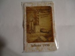 GREECE MINT CARDS OLYMPIC GAMES ATHENS 1896 - Giochi Olimpici