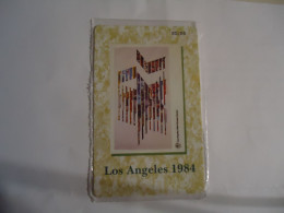 GREECE MINT PHONECARDS    OLYMPIC  GAMES LOS ANGELES 1984 UNITED STATES - Olympic Games