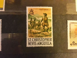 1970	St. Christopher Nevis Anguilla	Pirate Treasure (F74) - Autres - Océanie