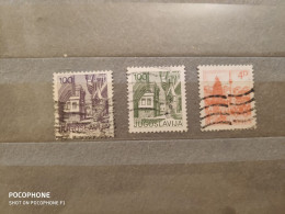 Yugoslavia	Cities  (F74) - Used Stamps