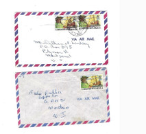 Saint-Christopher,Nevis,Anguilla.Lot De 4 Lettres. - St.Christopher-Nevis-Anguilla (...-1980)