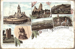 42437885 Kyffhaeuser Kaiser Wilhelm Denkmal Kelbra Rothenburg Reiterstandbild Ky - Bad Frankenhausen