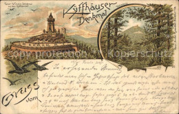 42437025 Kyffhaeuser Kaiser Wilhelm Denkmal  Kyffhaeuser - Bad Frankenhausen