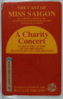 UK - Great Britain - Mercury - MER281 - Miss Saigon Charity Concert - £2 - Mint Blister - Mercury Communications & Paytelco