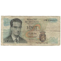 Billet, Belgique, 20 Francs, 1964, 1964-06-15, KM:138, TB - 50 Francs