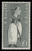 Süd-Georgien 1969 - Mi-Nr. 24 ** - MNH - Pinguin / Penguin - Georgias Del Sur (Islas)
