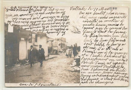 Carte-Photo Vallorbe Incendie 1904 - Ollon