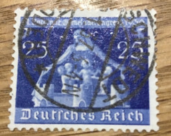 Deutsches Reich 1936 Gestempelt Abart 620 II Geprüft Schlegel - Errors & Oddities