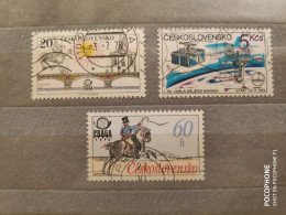 1978	Czechoslovakia 	Space Horses Bridge  (F75) - Used Stamps