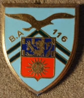 Insigne Militaire 94 , Base Aérienne 116, LUXEUIL , Drago A 596 - Armée De L'air