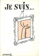 Illustration Humoristique De LASSALVY Non Signée , Carte Double Avec Fenetre ( Systeme ) 3 Scans , * M 18 52 - Lassalvy