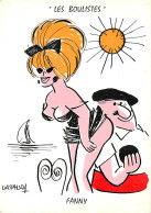 Illustration Humoristique De LASSALVY , Les Boulistes ( Boules Petanque Fanny ) , * M 19 86 - Lassalvy