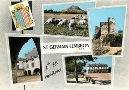 63 , ST GERMAIN LEMBRON , Multi Vues , * M 22 17 - Saint Germain Lembron