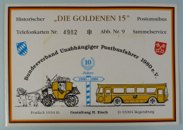 GERMAN - DIE GOLDENEN 15 - Postomnibus - Mercedes Benz LO 3500 - Mint In Original Folder - Otros & Sin Clasificación