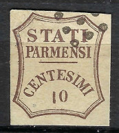 PARME Ca.1859: Le Y&T 13 Obl.*, Forte Cote - Parme