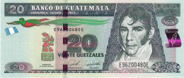 GUATEMALA P124f 20 QUETZALES 27.5.2020  #E/E   UNC. - Guatemala