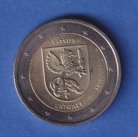 Lettland 2017 2-Euro-Sondermünze Latgale Bankfr. Unzirk.  - Lettonie