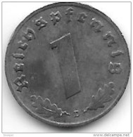 Third Reich 1 Pfennig 1941 D  Km 97   Unc !!! - 1 Reichspfennig