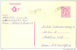 1p-304: BRIEFKAART: 12,-F: HASSELT BASILICA KONCERTEN Limburg  Mei-huli.... - Cartes Postales 1951-..