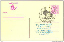 1p-311: BRIEFKAART: 5,-F  : ONDER ONS 12-2 1977 9218 LEDEBERG - Herdenkingsdocumenten