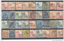 _4Zw770:  Restje Van 36zegels:  N. Indië... Om Verder Uit Te Zoeken.... - Niederländisch-Indien