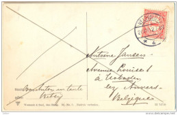 4cp-833: Fantasiekaartje Met 1 Cent: VELP(GLD) / 27.XII.12/ *4* > Hoboken Lez Anvers... - Storia Postale