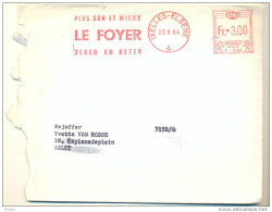 -v960: E-594: PLUS SUR ET MIEUX LE FOYER ZEKER EN BETER  IXELLES-ELSENE 23.9.64 4  > Aalst - Other & Unclassified