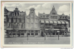 _pk108:  Café Restaurant " Gebrs. Brinkmann Alleen Gevestigd Groote Markt-Haarlem - Haarlem