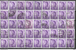 9Ab-973: Restje 50 Zegels   10ct 1962: ... Verder Uit Te Zoeken.. - Used Stamps