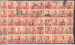 9Ab-976: Restje 50 Zegels  5 Ct 1962: ... Verder Uit Te Zoeken.. - Used Stamps