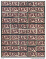 _4Zw695:  Restje Van 50 Zegels:.... 12 MAY 1937.. Om Verder Uit Te Zoeken.... - Used Stamps