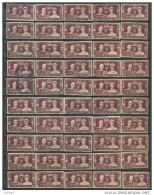 _4Zw696:  Restje Van 50 Zegels:.... 12 MAY 1937.. Om Verder Uit Te Zoeken.... - Used Stamps