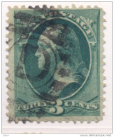 _Us921: WASHINGTON  3 Cents # 184 : Nice Postmark - Used Stamps